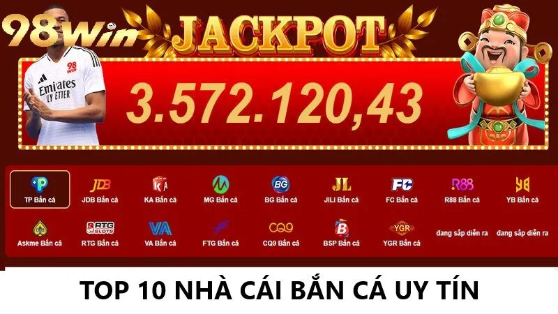 Top 10 nhà cái bắn cá uy tín